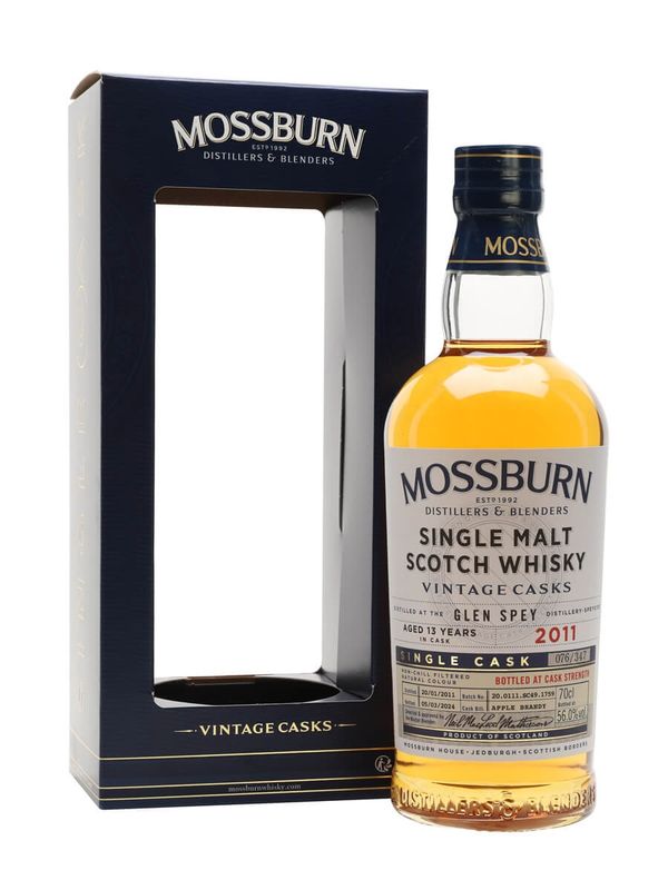 MOSSBURN SINGLE CASK - GLEN SPEY 2011 70CL