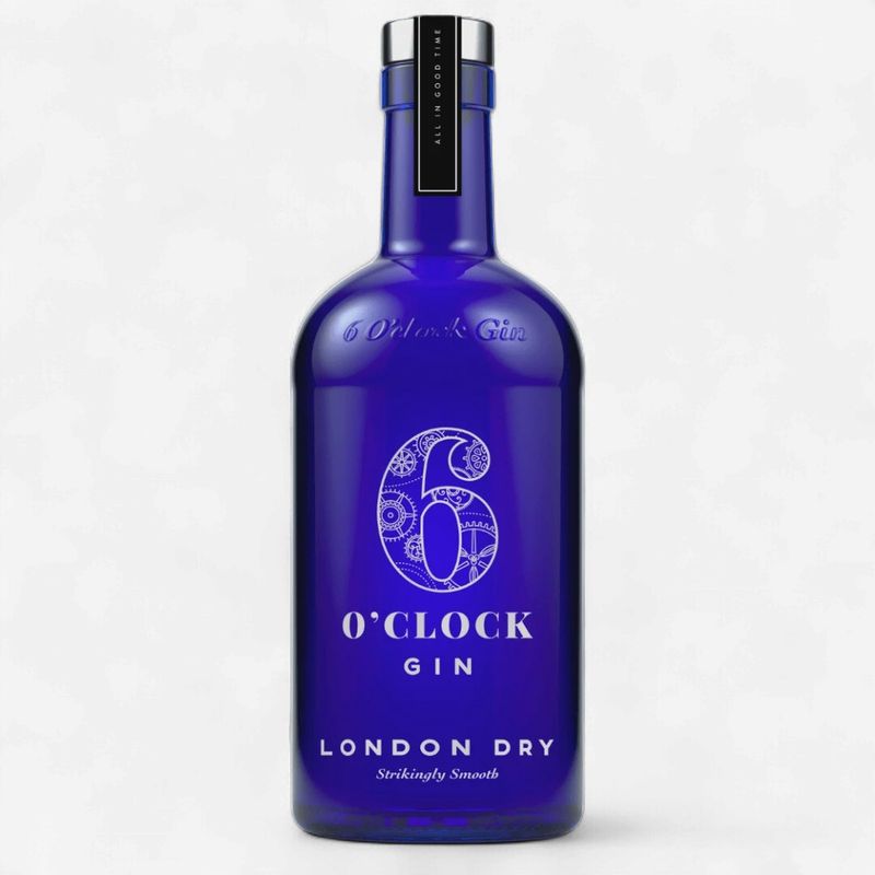6 O'CLOCK GIN LONDON DRY 70CL