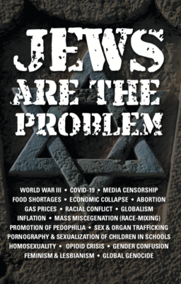 Jews are the Problem Book ($30) - 2nd Edition in Color