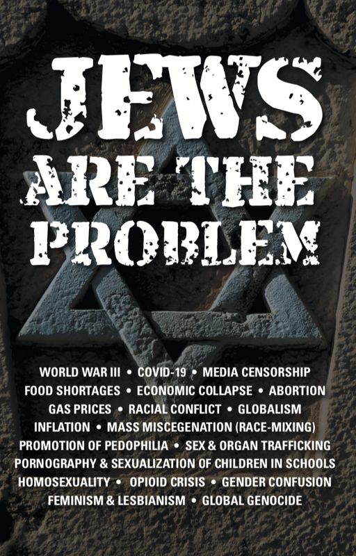 Jews are the Problem I Book ($30) - In Color