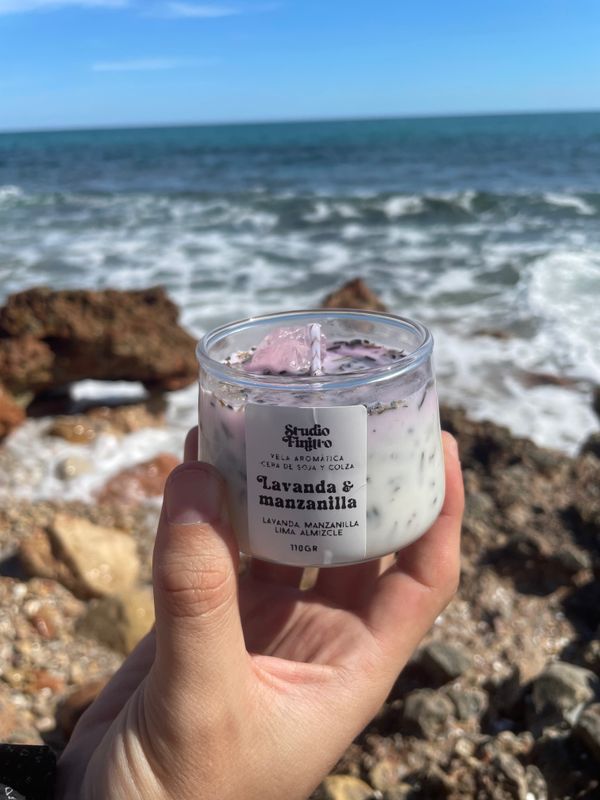 Volki lavanda y quarzo rosa