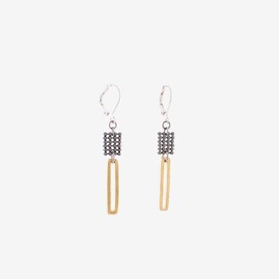 Earrings CASSIA 07 MatteGold