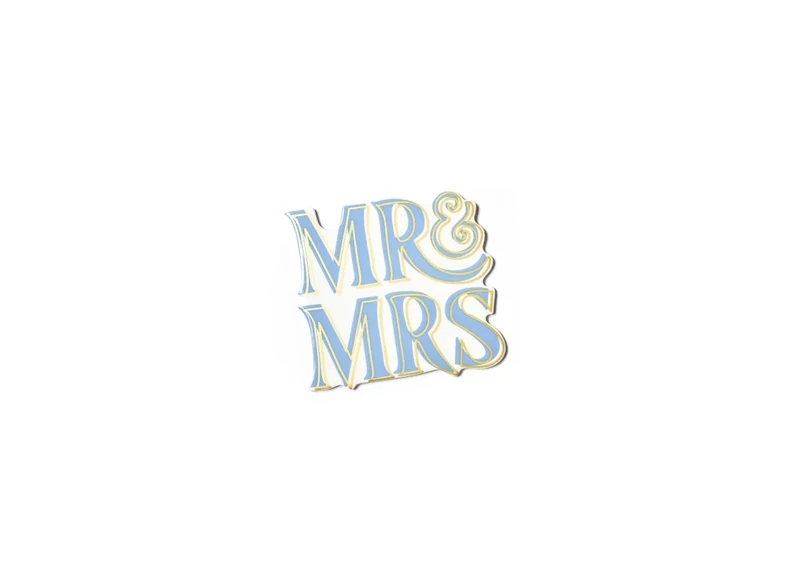 Blue Mr.  And Mrs. Atttachment