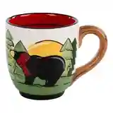 Black Bear In Forest Mug