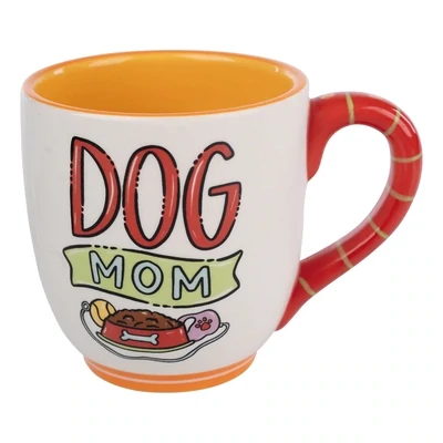 Dog Paw Mom Mug