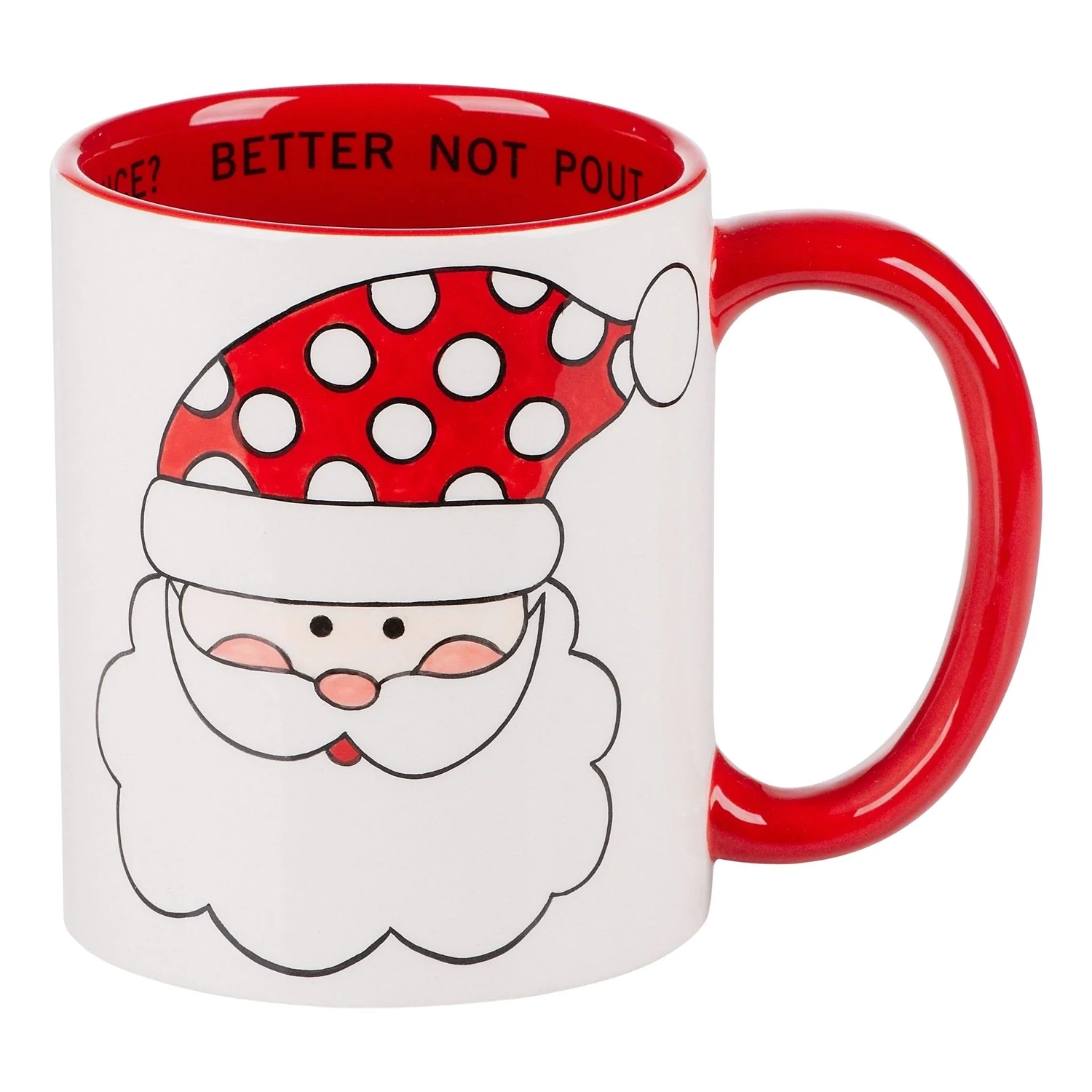 Santa Be Good For Goodness Sake Mug - 12 oz / 27120523 / 4