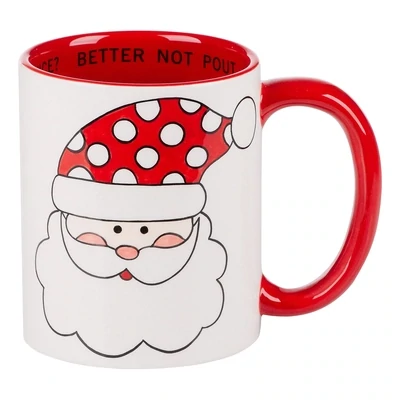 Santa Be Good For Goodness Sake Mug - 12 oz / 27120523 / 4