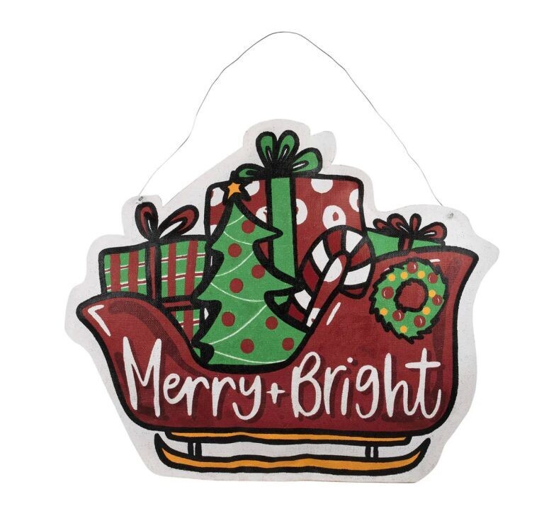 Christmas Sleigh/Thankful Cart Burlee