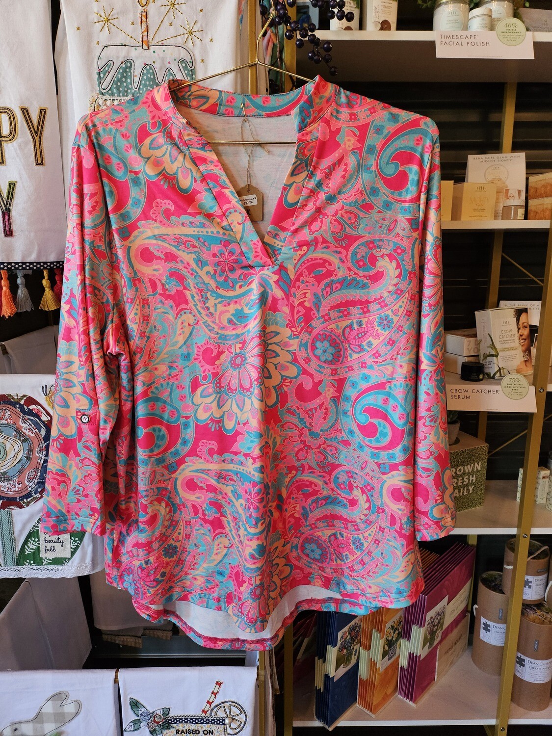 #1085 - Pink Paisley