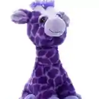 12&quot; (30cm Valentines Lash&#39;z Giraffe Purple