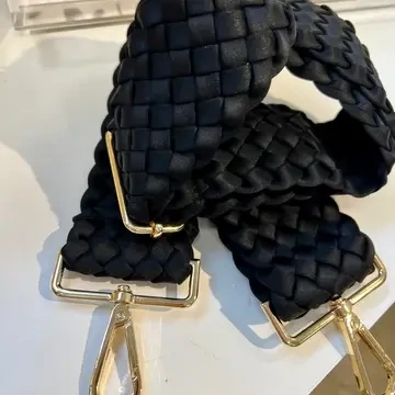 Woven Neoprene Strap BLACK | shoptaylorgray