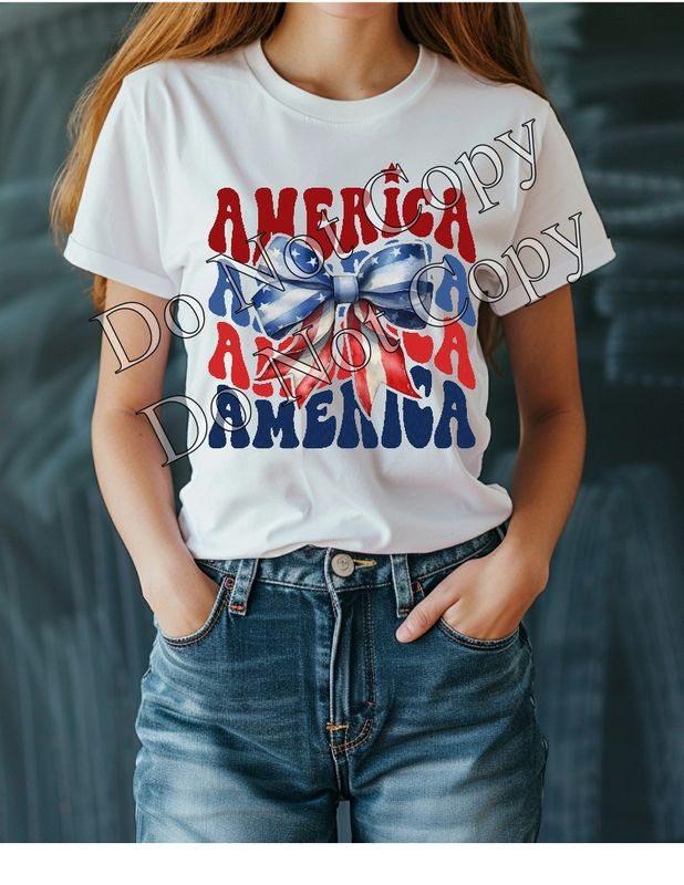 America Bow Shirt