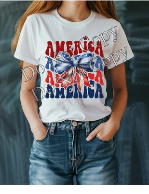 America Bow Shirt
