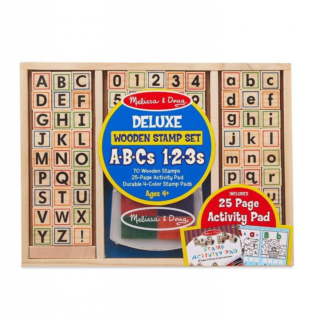 Deluxe ABCs &amp; 123s Stamp Set