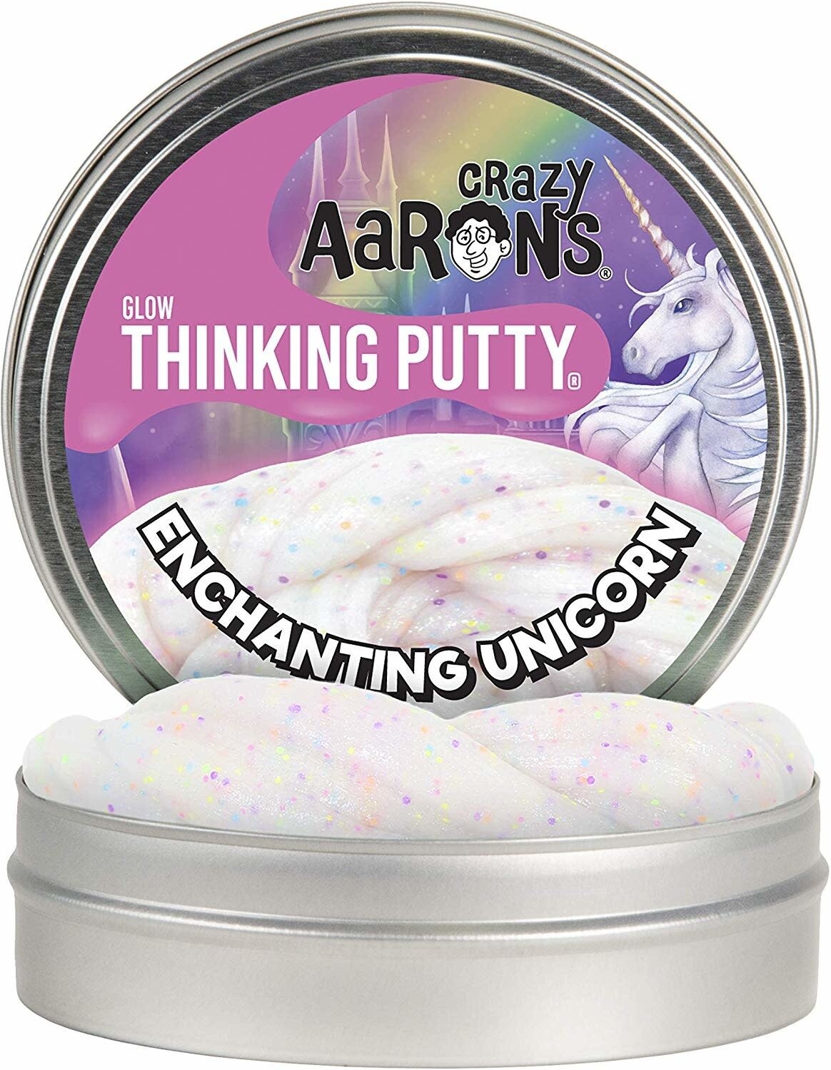 Enchanting Unicorn 4&quot; Tin