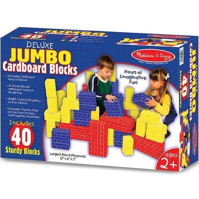 Deluxe Jumbo Cardboard Blocks