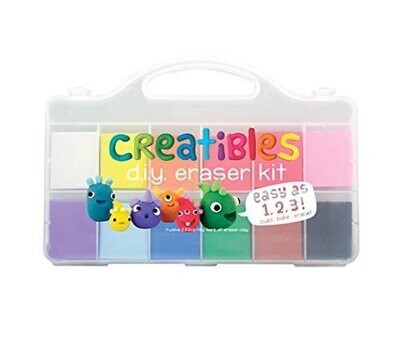 Creatibles DIY Erasers - Set of 12