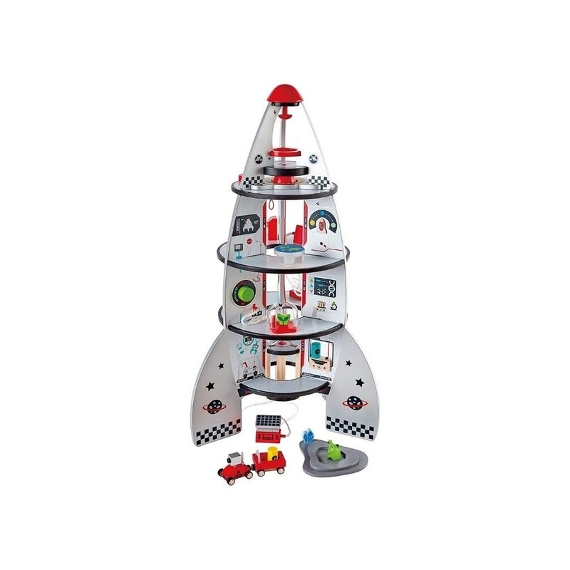 Four-Stage Rocket Ship