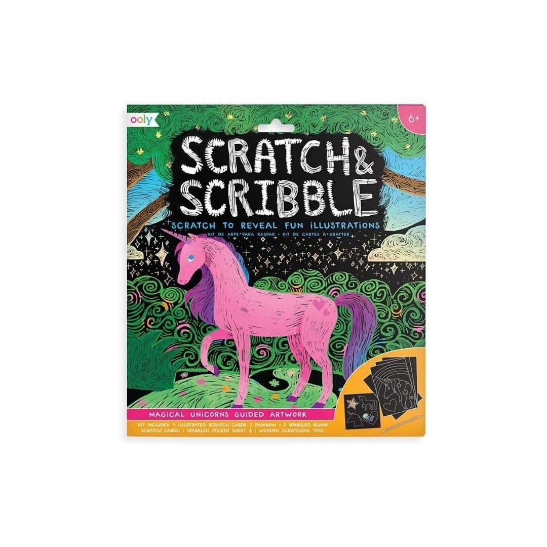 Scratch &amp; Scribble - Magical Unicorns