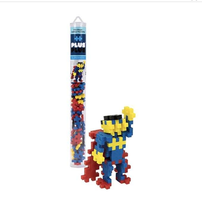 Plus-Plus Tube - Superhero