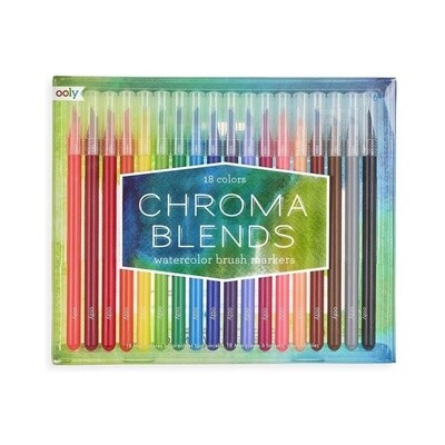 Chroma Blends Watercolor brush Markers