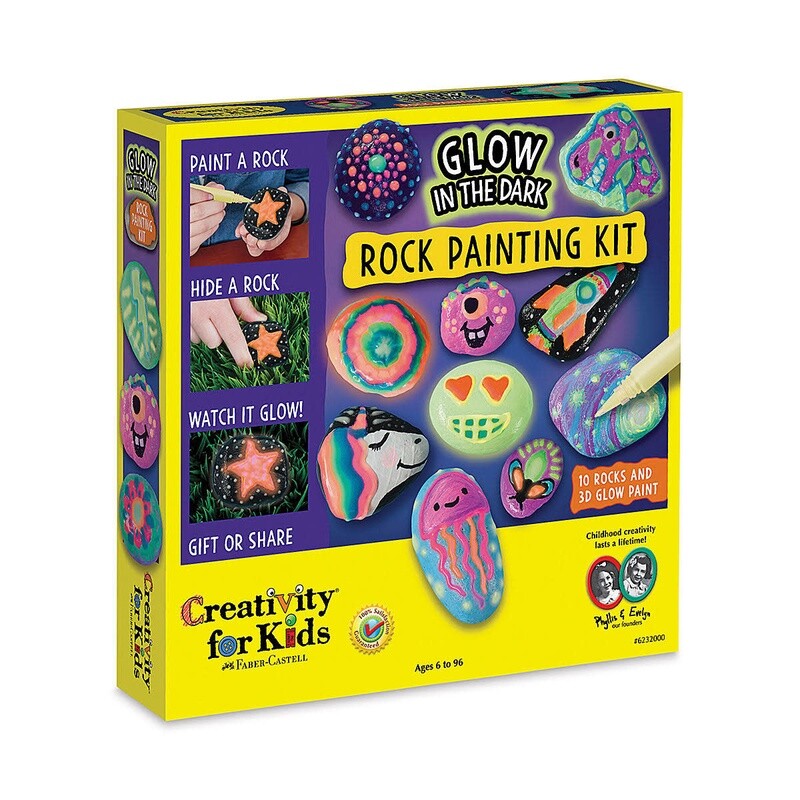 Glow in the Dark Rock Painting Kit