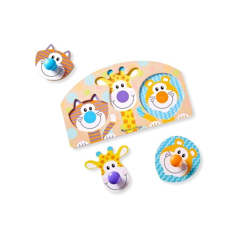 Safari Jumbo Knob Puzzle