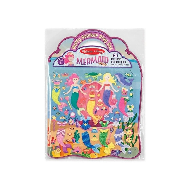 Puffy Sticker Play Set - Mermaid