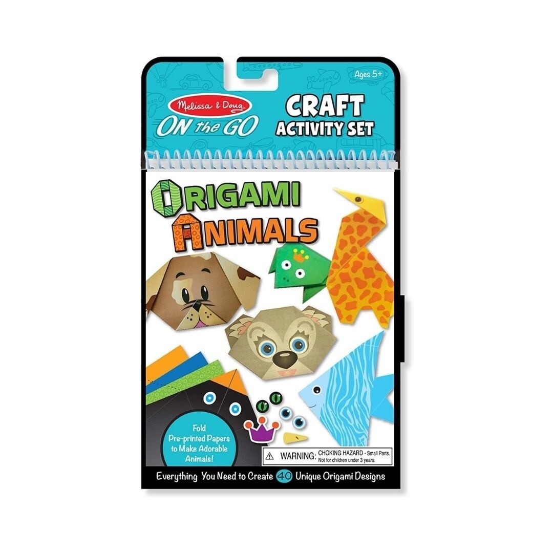 On-the-Go Crafts - Origami Activity Set - Animals