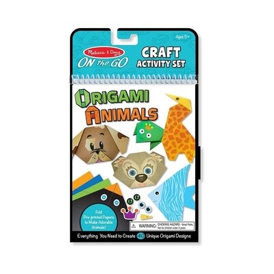 On-the-Go Crafts - Origami Activity Set - Animals