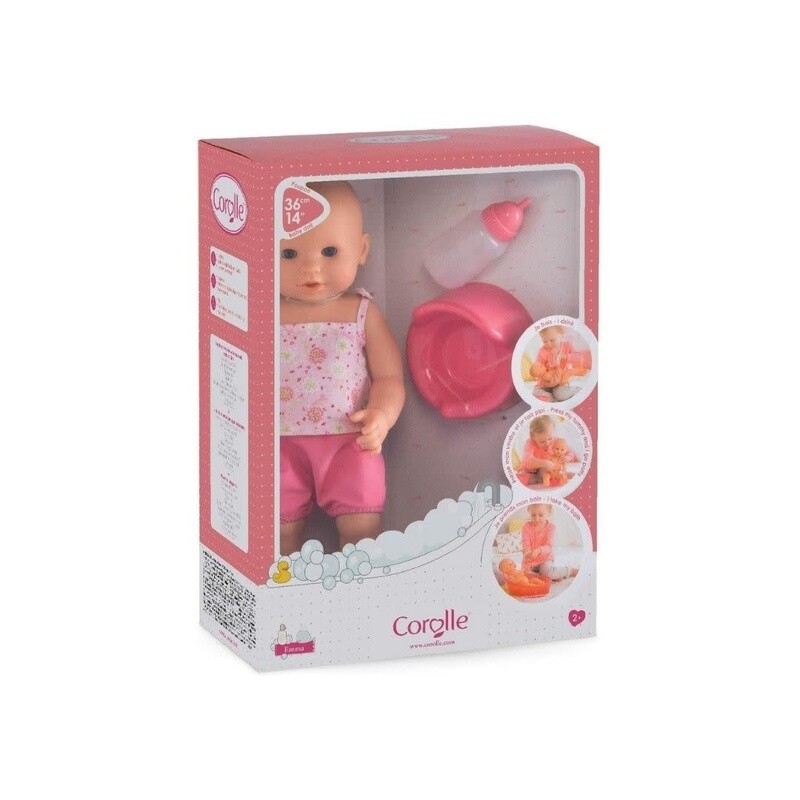 Emma Drink &amp; Wet Bath Baby Doll