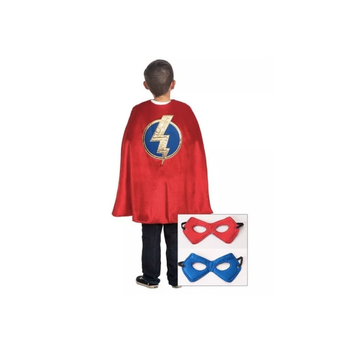 Red Hero Cape &amp; Mask Set