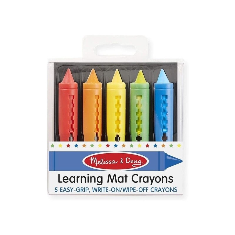 Learning Mat Crayons
