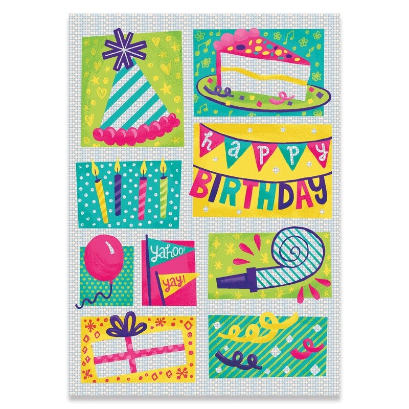BIRTHAY ICONS FOIL