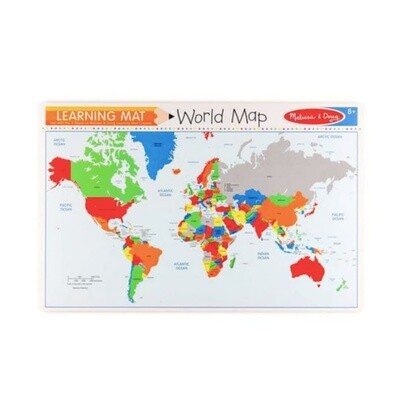 World Map Mat