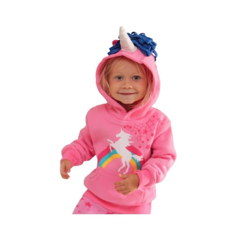 Rainbow Unicorn 3D Hoodie 3T