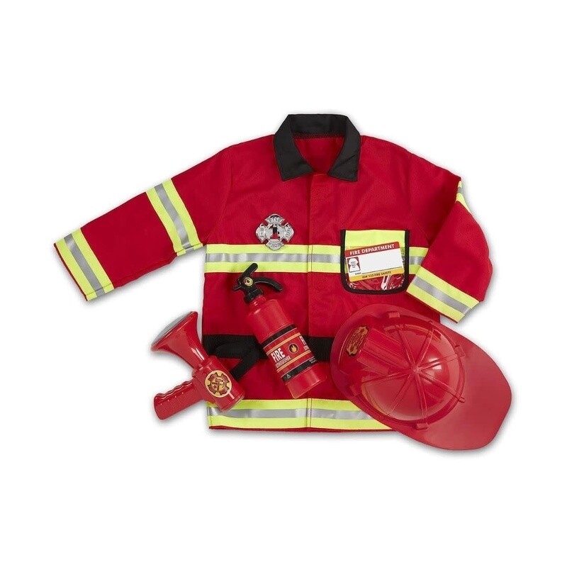 Fire Chief Role Play Costume Set