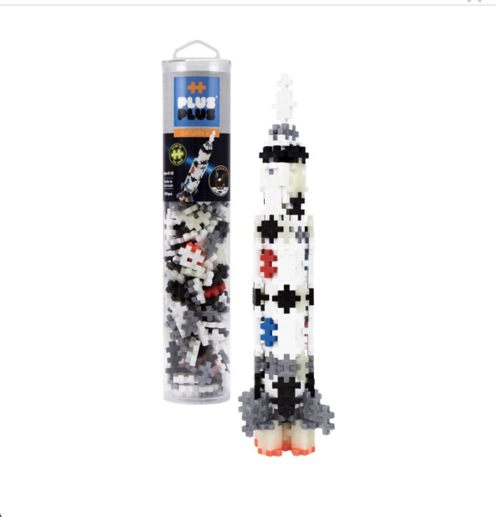 240 pc Tube - Saturn V Rocket