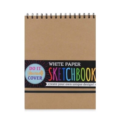 DIY Cover Sketchbook - Small White Paper