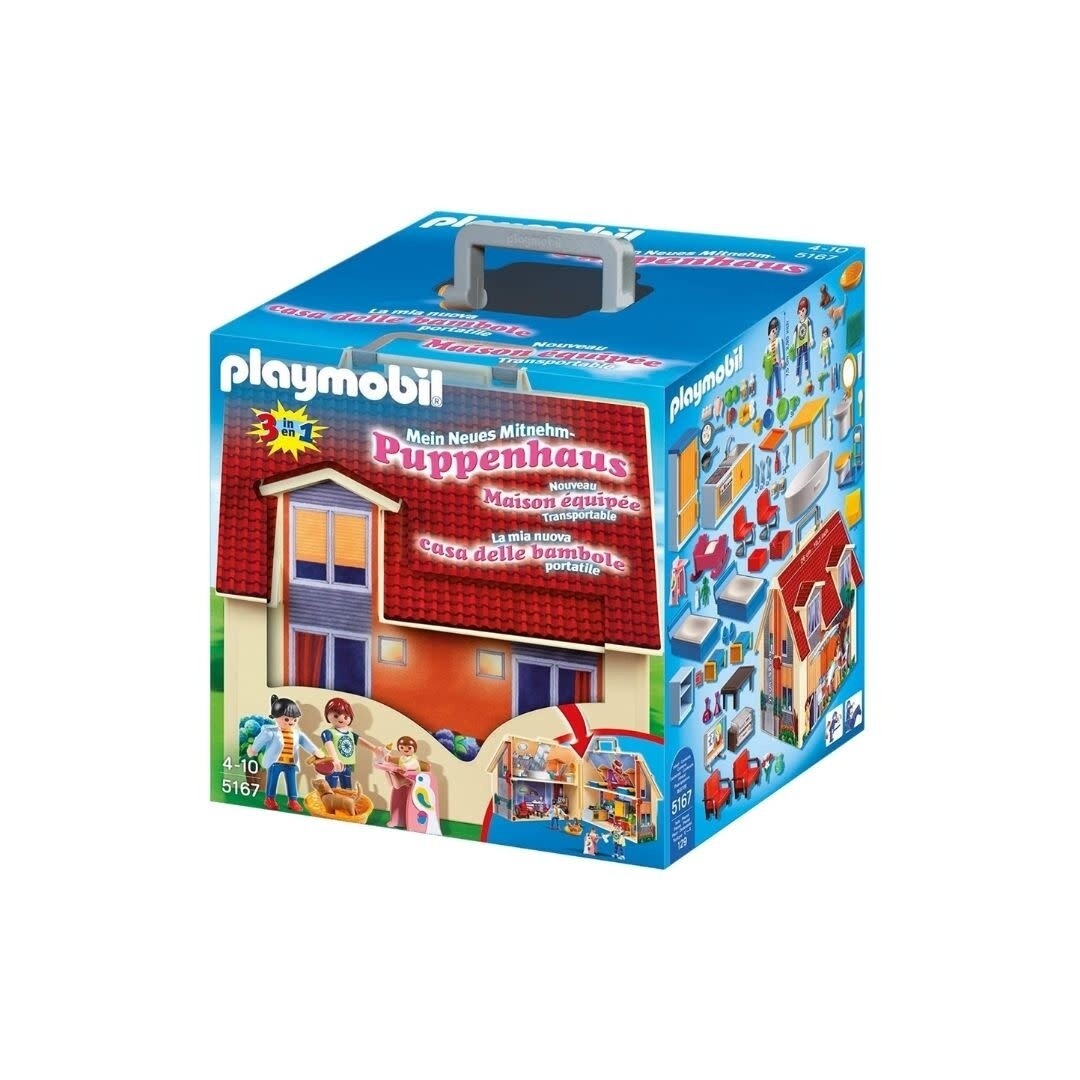 Take Along Modern Doll House