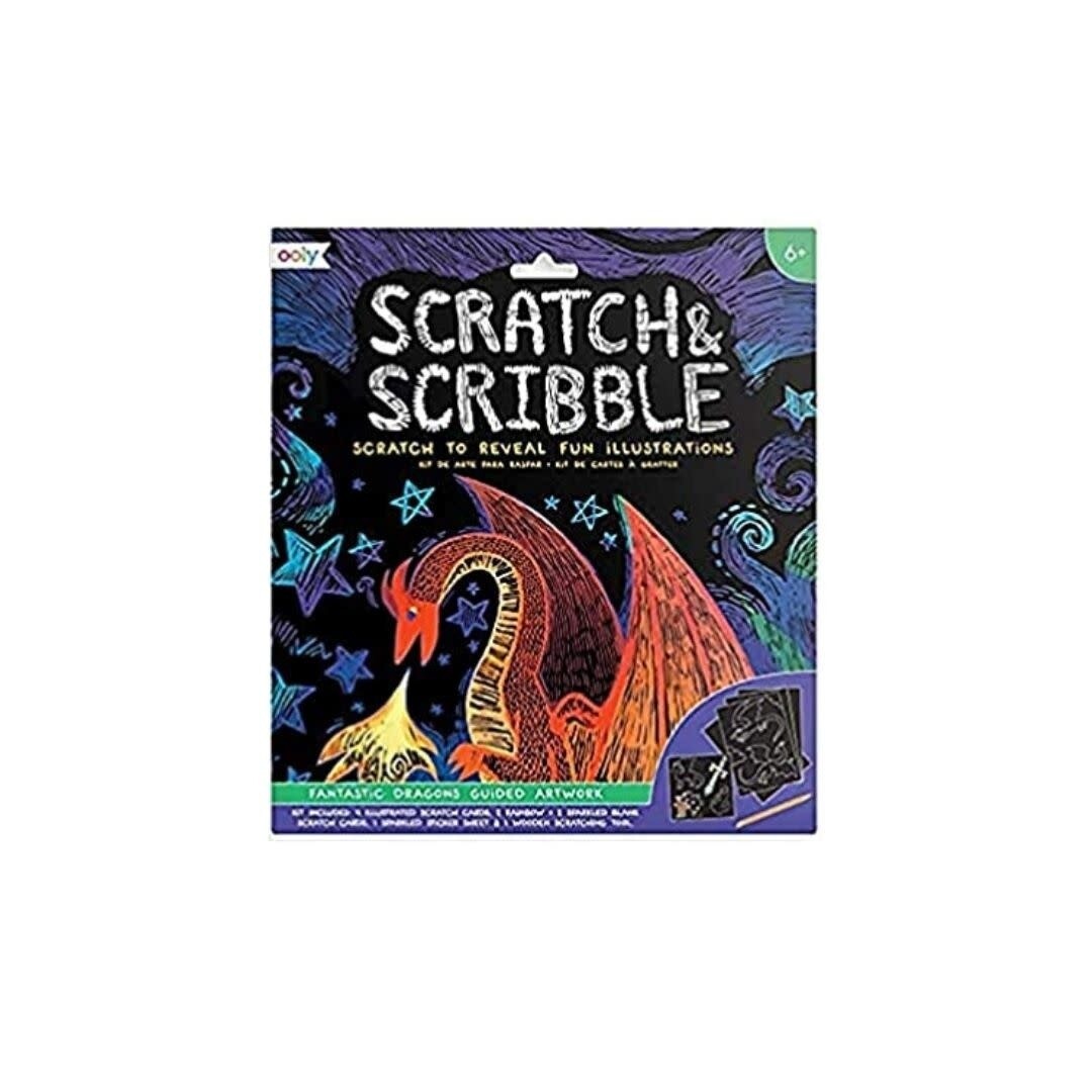 Scratch &amp; Scribble - Fantastic Dragons
