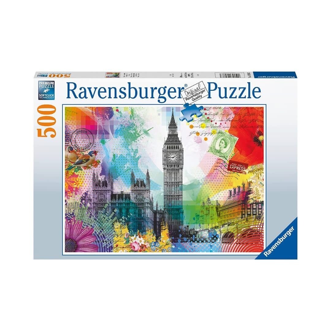 London Postcard 500 pc Puzzle