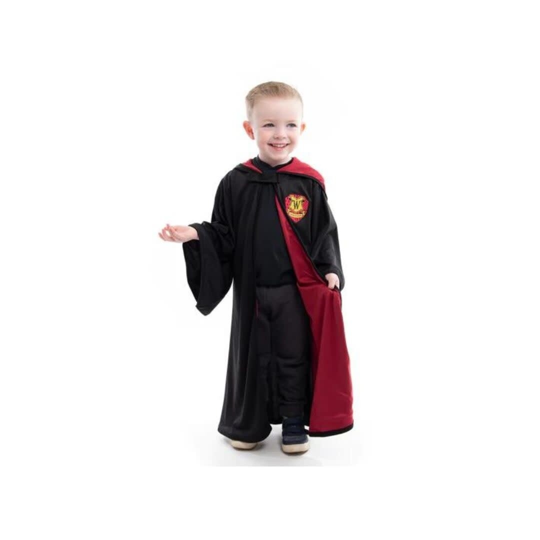 Red Hooded Wizard Robe - S/M (1-5 yrs.)