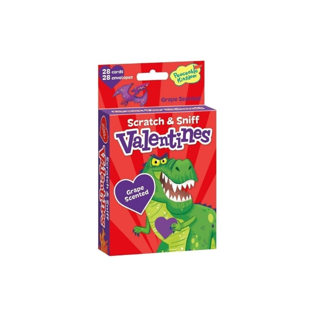 Wacky Dinosaurs Scratch &amp; Sniff Valentine