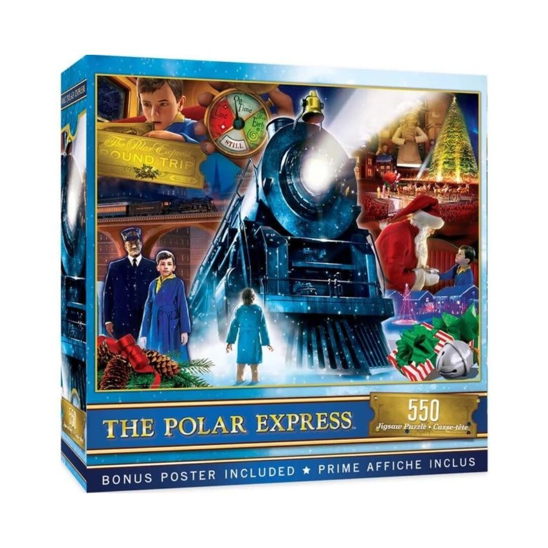 The Polar Express - Ride 550 Piece Glitter Puzzle