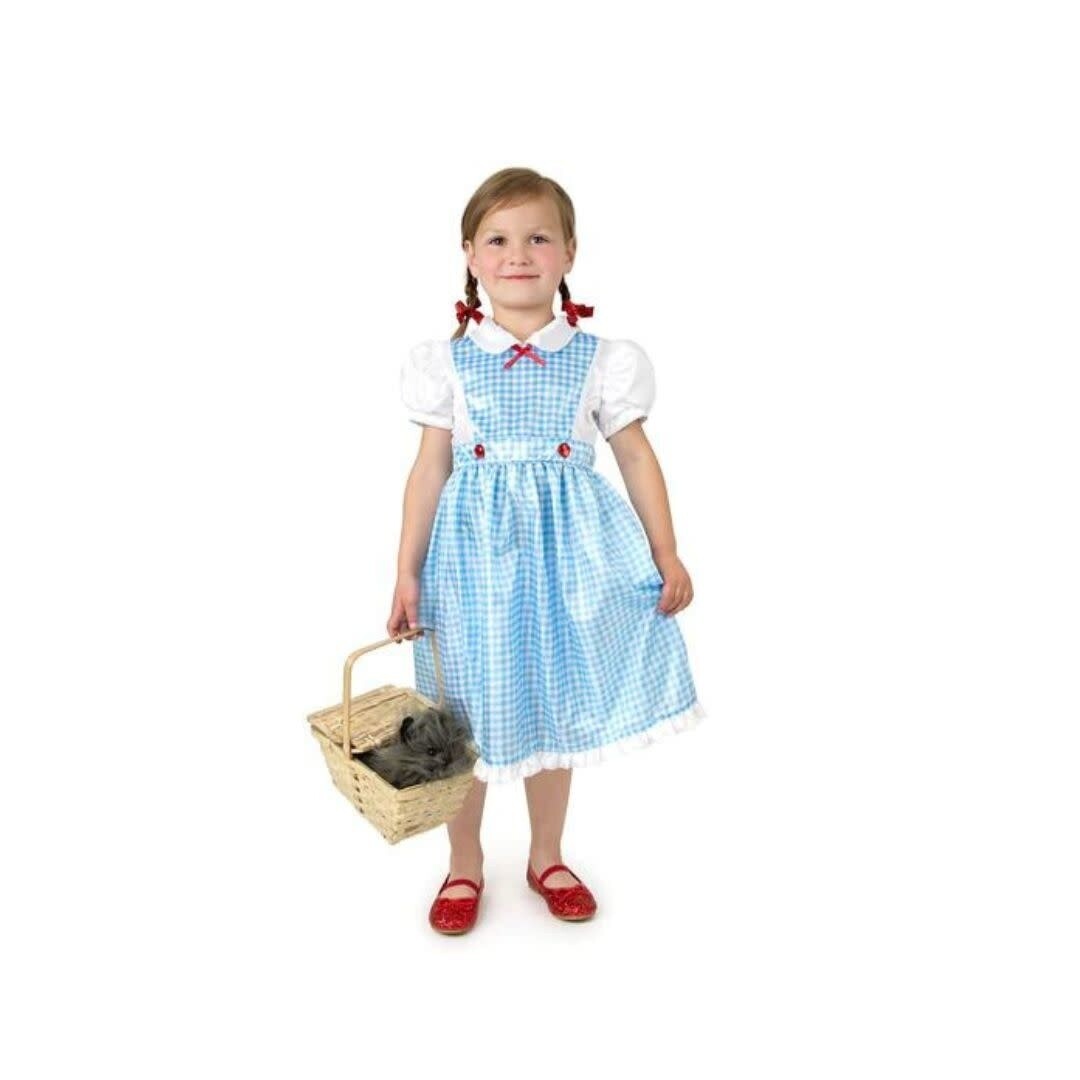 Kansas Girl with Bows size age 3-5
