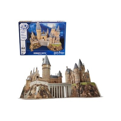 4D Build, Harry Potter Hogwarts Castle 3D Puzzle Model Kit