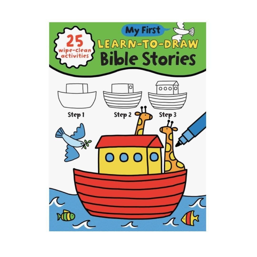 My First Learn To Draw: Bible Stories