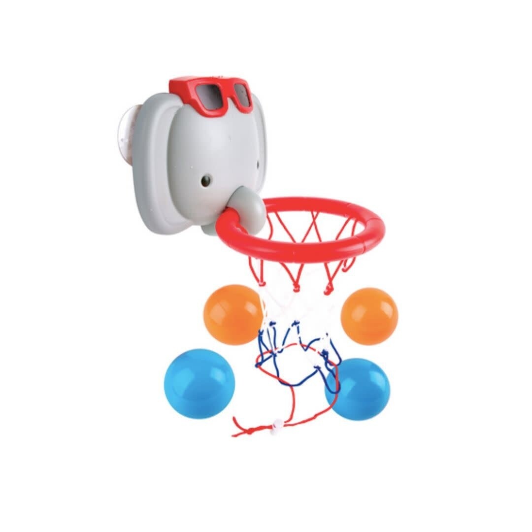 Bath Time Basketball Elephant Pal
