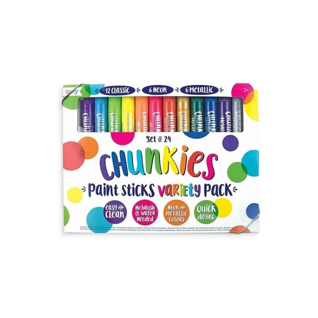 Chunkies Paint Sticks Variety Pack - Set of 24